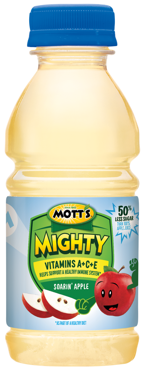 MOTT'S MIGHTY APPLE JUICE DRINK (SOARIN' APPLE, 240 ML) – Fedlin