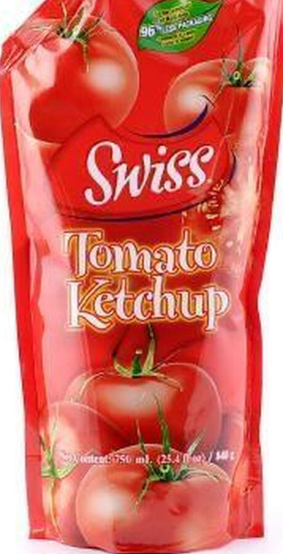 Swiss Tomato Ketchup Pouch 330 Ml Fedlin Limited