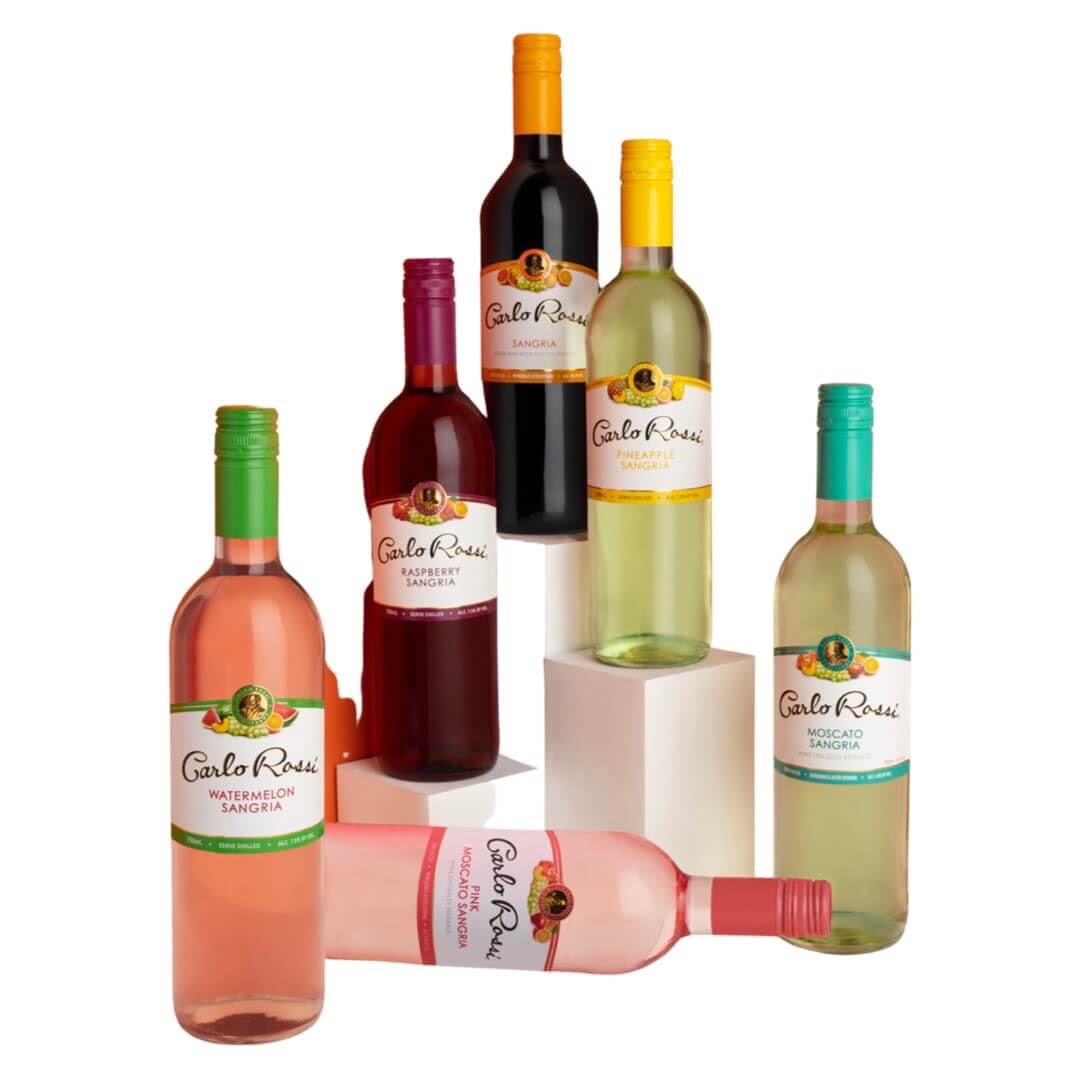 CARLO ROSSI (WINE, ASSORTED FLAVORS, 750 ML) – Fedlin Limited