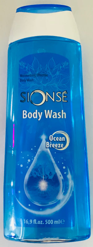 SIONSE SHOWER GEL (500 ML, OCEAN BREEZE)