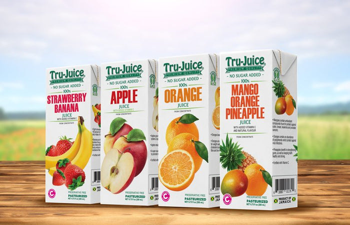 TRU JUICE 100% JUICE (CASE, 200 ML)