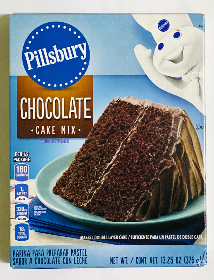 PILLSBURY CHOCOLATE CAKE MIX (375 G)
