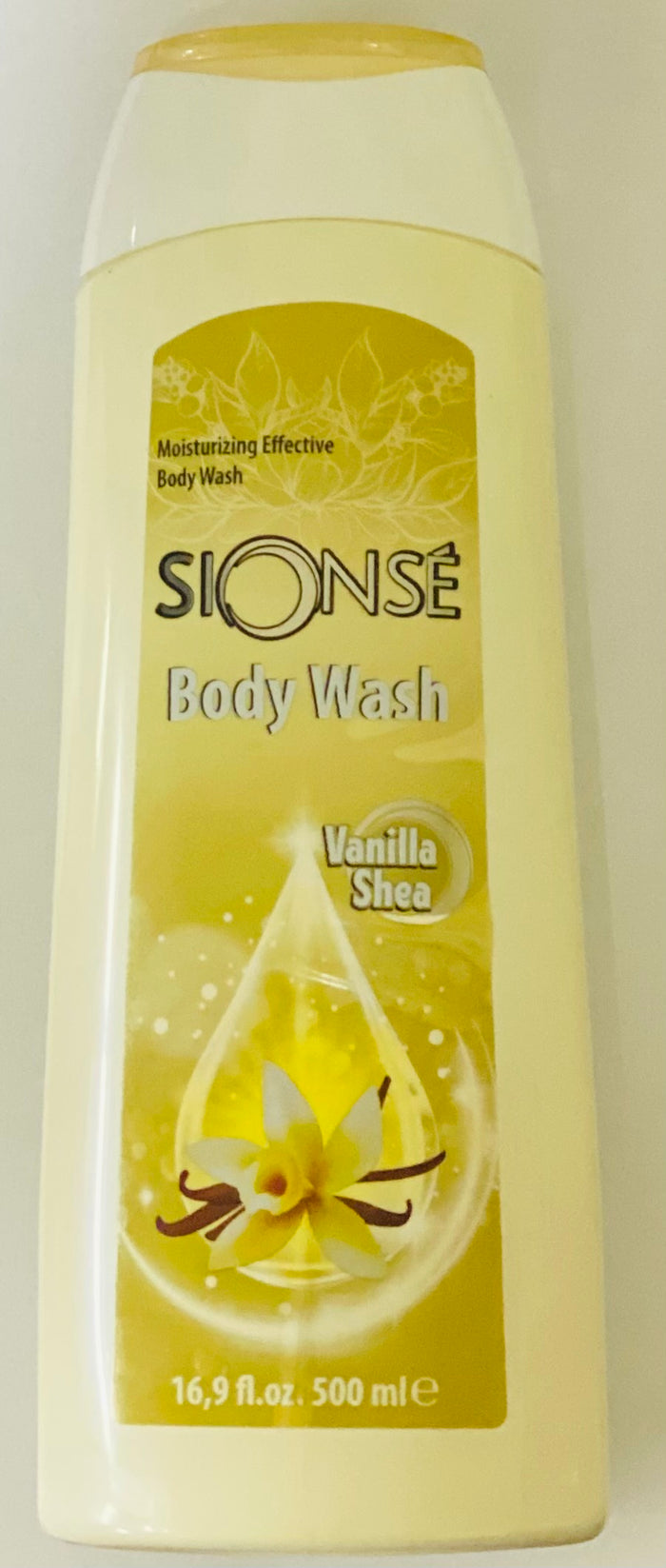 SIONSE SHOWER GEL (500 ML, VANILLA SHEA)