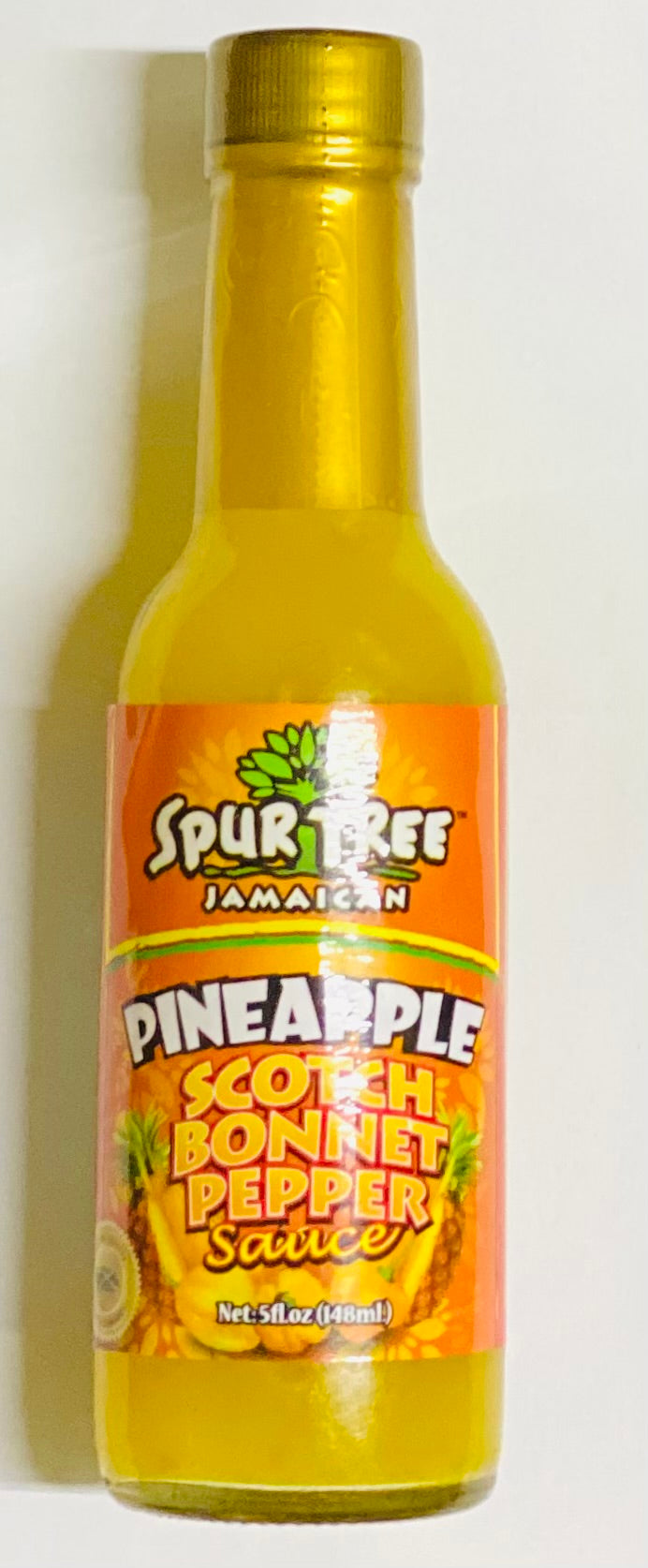 SPUR TREE PINEAPPLE SCOTCH BONNET PEPPER SAUCE (148 ML)