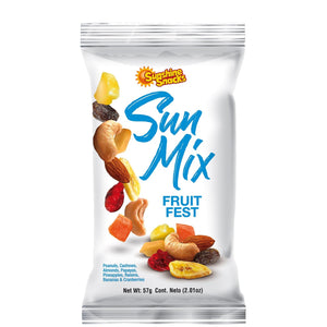 SUNSHINE SNACKS SUN MIX FRUIT FEST NUTS (57 G, 3 UNITS)