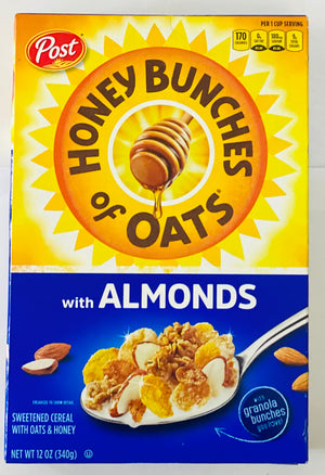 HONEY BUNCHES OF OATS (ALMONDS, 340 G)