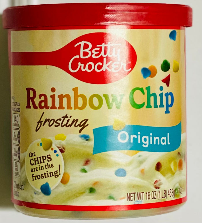 BETTY CROCKER RAINBOW CHIP FROSTING (ORIGINAL, 453 G)