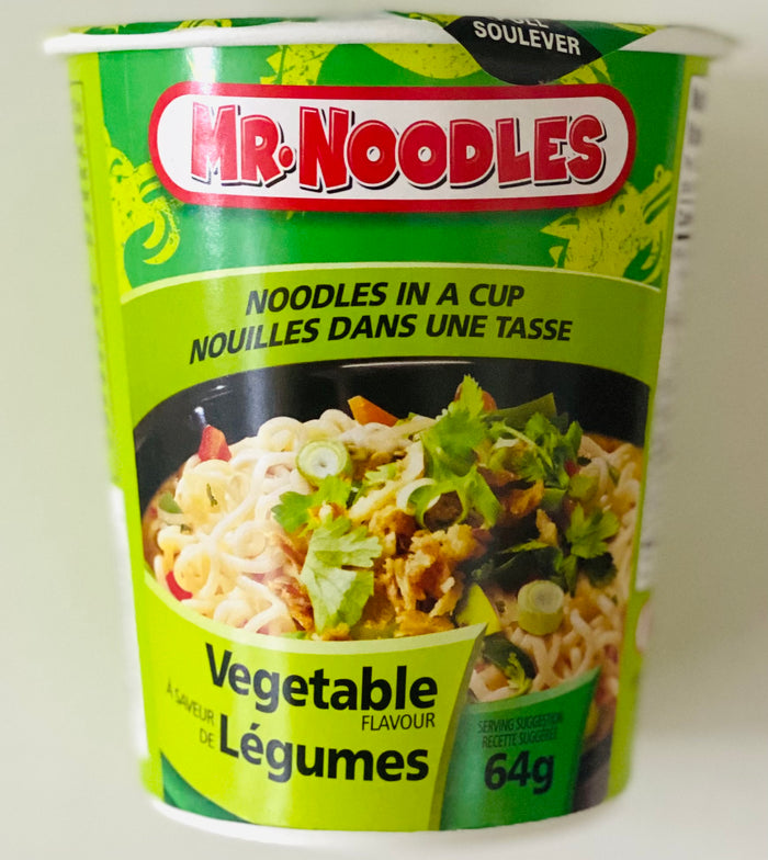 MR. NOODLES INSTANT NOODLES (VEGETABLE, 64 G)