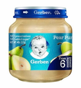 GERBER BABY FOOD (ASSORTED FLAVOURS, 113 G)