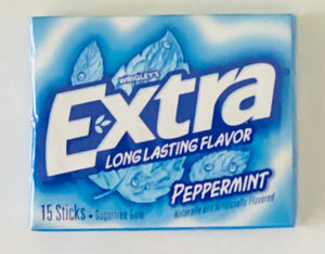 EXTRA CHEWING GUM (PEPPERMINT, 15 UNITS)