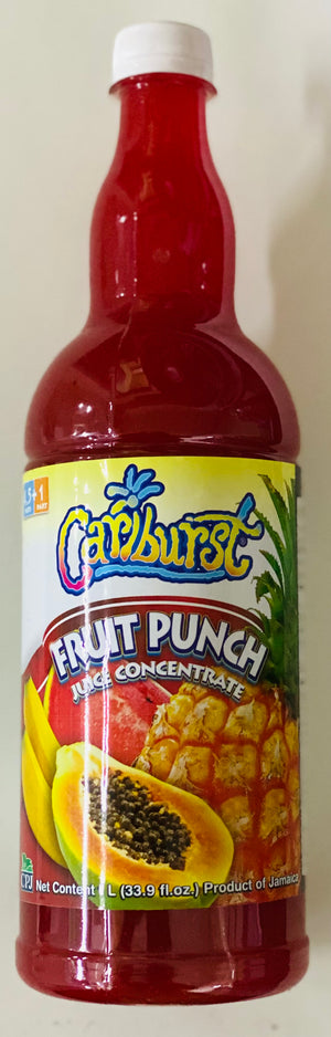 CARIBURST FRUIT PUNCH JUICE CONCENTRATE (1 L)