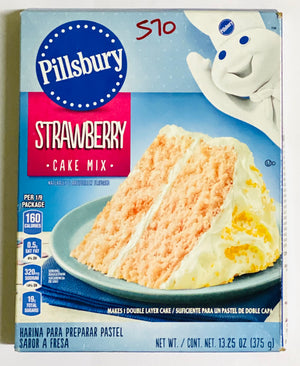 PILLSBURY STRAWBERRY CAKE MIX (375 G)