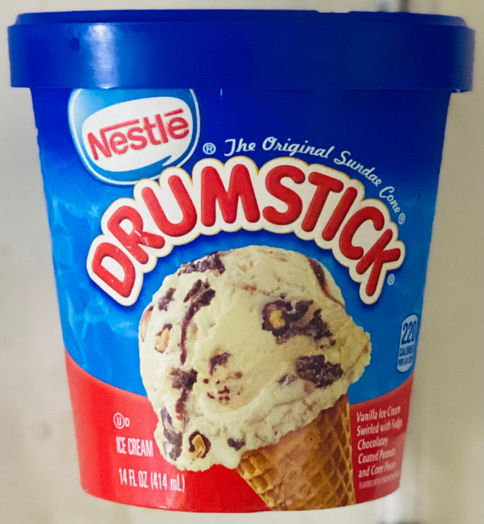 NESTLE DRUMSTICK ICE CREAM (VANILLA, 414 ML)