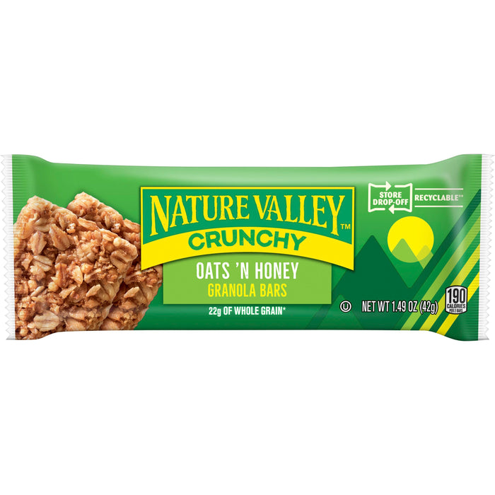 NATURE VALLEY CRUNCHY GRANOLA BAR (OATS & HONEY, 22 G)