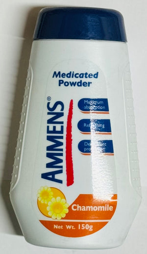 AMMENS MEDICATED POWDER (150 G, CHAMOMILE)