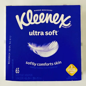 KLEENEX ULTRA SOFT (BOX, 65 TISSUES)