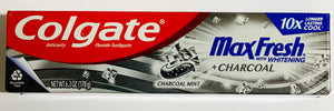 COLGATE MAX FRESH TOOTHPASTE (CHARCOAL MINT, 178 G)