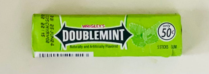 WRIGLEY’S DOUBLE MINT CHEWING GUM (5 UNITS)