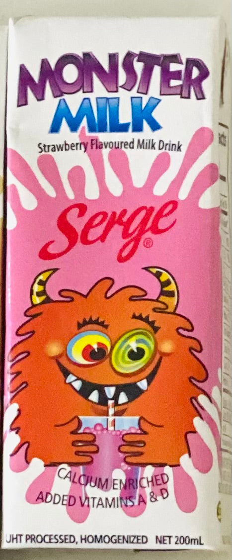 SERGE MONSTER MILK (STRAWBERRY, 200 ML) – Fedlin Limited