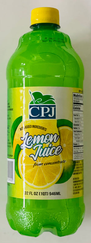 CPJ LEMON JUICE (946 ML)