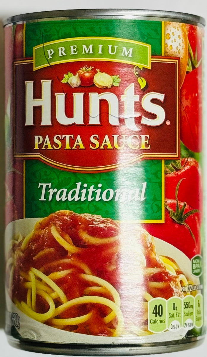 HUNT'S PASTA SAUCE (MULTIPLE FLAVOURS, 680 G, CAN) – Fedlin Limited