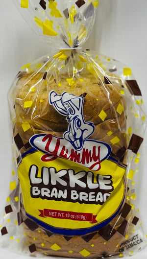 YUMMY LIKKLE BREAD (BRAN, 510 G)