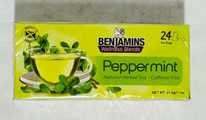 BENJAMINS PEPPERMINT TEA (24 UNITS)