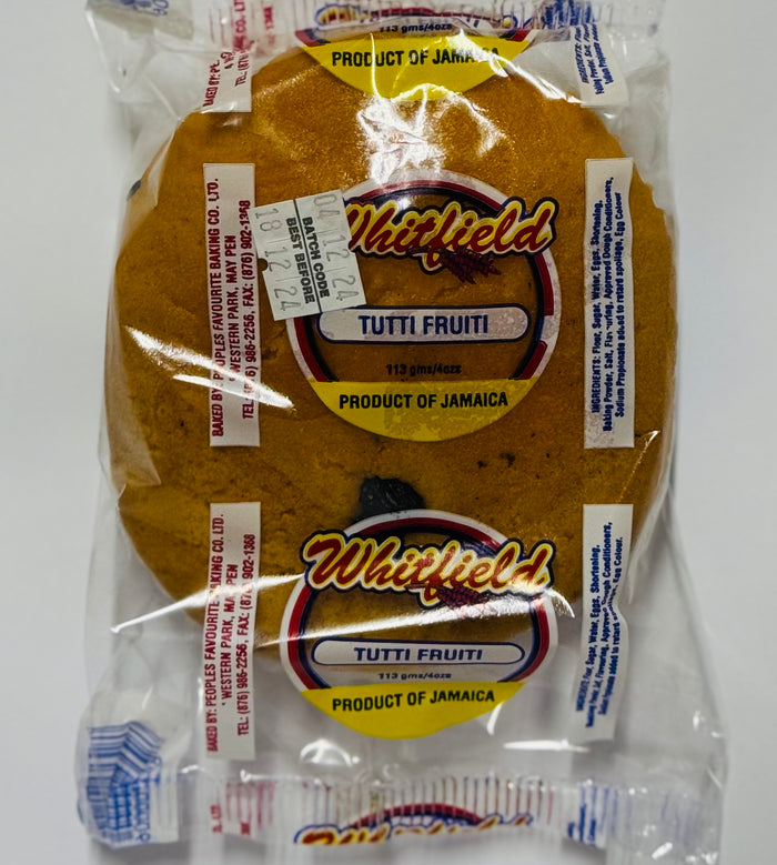 WHITFIELD BAKERY TUTTI FRUITI (113 G)