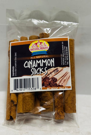 NATURAL HEALTH ALL NATURAL CINNAMON STICKS (1.8 OZ)