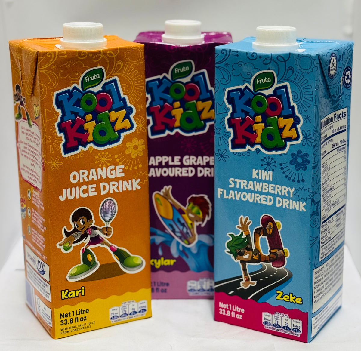 KOOL KIDZ JUICE DRINK (ASSORTED FLAVOURS, 1 L) – Fedlin Limited