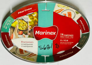 MARINEX LARGE GLASS DISH (4 L)