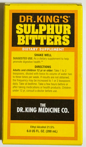 DR. KING’S SULPHUR BITTERS (200 ML)