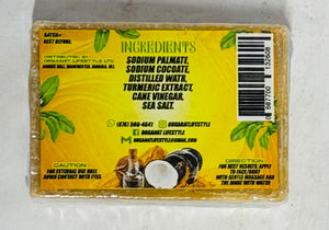TUMERIC FACE & BODY SOAP (107.7 G, JAMAICAN MANUFACTURER)