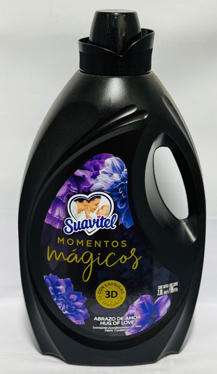 SUAVITEL FABRIC SOFTENER MOMENTOS MAGICOS (HUG OF LOVE, 2.8 L)