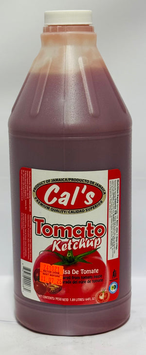 CAL'S TOMATO KETCHUP (0.5 GAL)