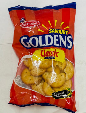 NATIONAL SAVOURY GOLDENS CLASSIC CRACKERS (112 G)