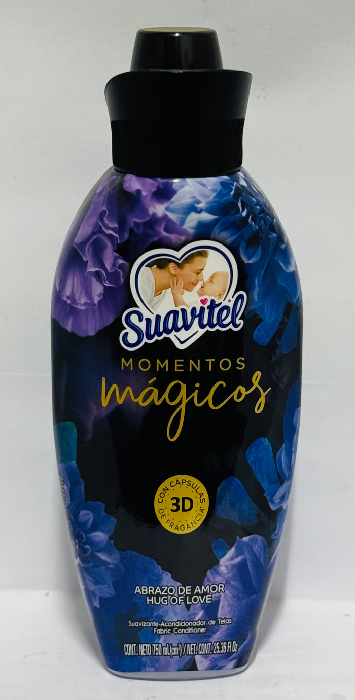 SUAVITEL FABRIC SOFTENER (MOMENTOS MAGICOS, 750 ML)