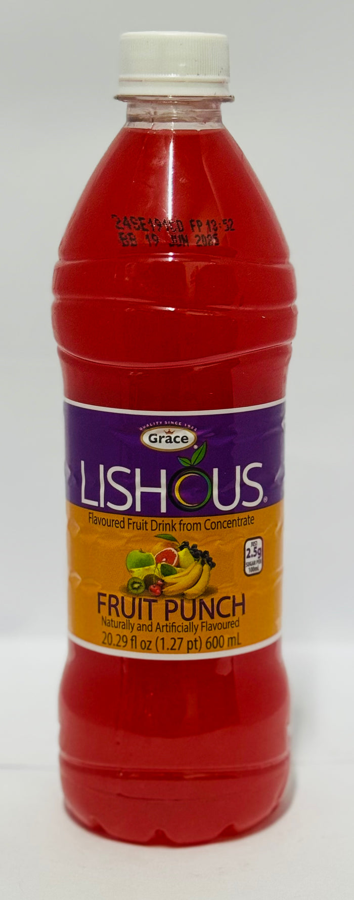 GRACE LISHOUS JUICE DRINK (ASSORTED FLAVOURS, 600 ML)