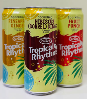 GRACE SPARKLING TROPICAL RHYTHMS (CAN, 330 ML, ASSORTED FLAVOURS)