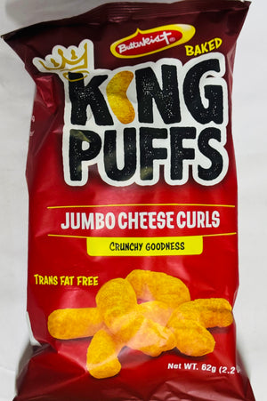 BUTTERKIST KING PUFFS JUMBO CHEESE CURLS (62 G)