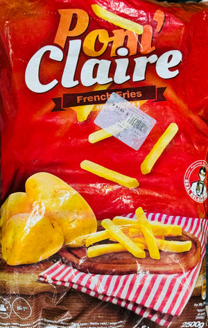 POM’ CLAIRE IRISH POTATO FRENCH FRIES (FROZEN, 2.5 KG)