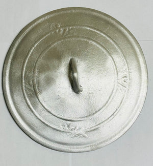 COOKING CAST IRON PAN / POT WITH COVER & HANDLE