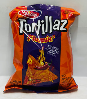 HOLIDAY TORTILLAZ FLAMIN CHIPS (38 G)