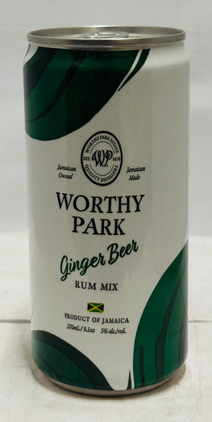 WORTHY PARK GINGER BEER RUM MIX (270 ML)