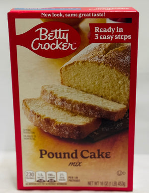 BETTY CROCKER POUND CAKE MIX  (453 G)