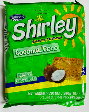 SHIRLEY BISCUITS (COCONUT, 8 UNITS, 37 G / UNIT)