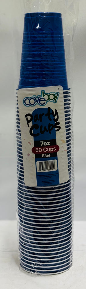 COVE BAY PARTY CUPS (50 UNITS, 7 OZ)