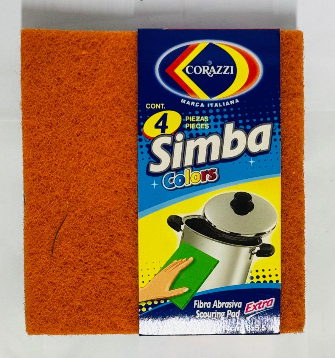 CORAZZI SCOURING PADS (4 UNITS) – Fedlin Limited
