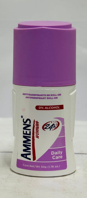 AMMENS ANTIPERSPIRANT ROLL ON (WOMAN, DAILY CARE, 50 G)