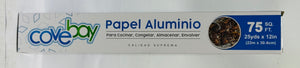 COVE BAY ALUMINIUM FOIL (75 SQ FT)